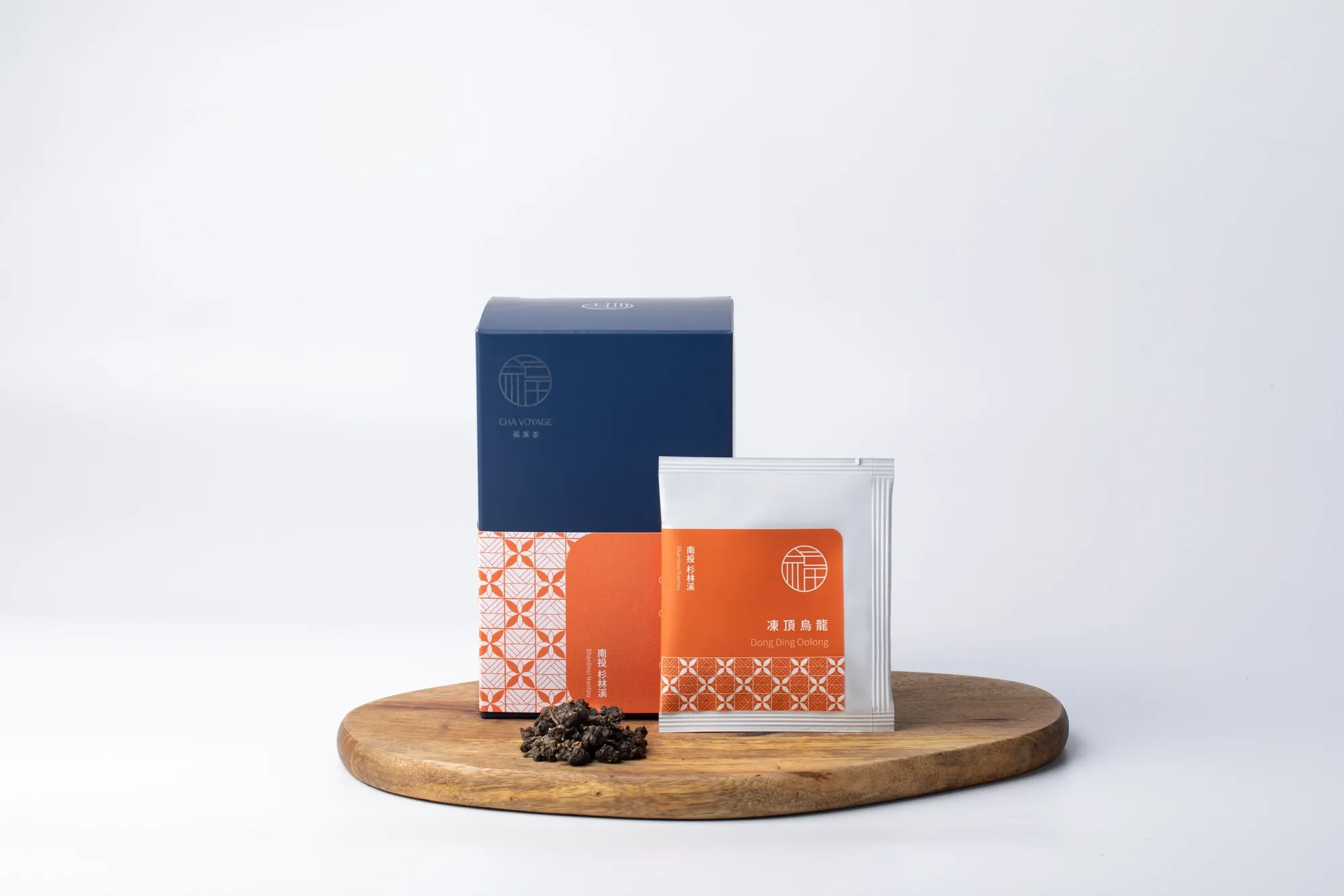 Dong Ding Oolong box and tea bag