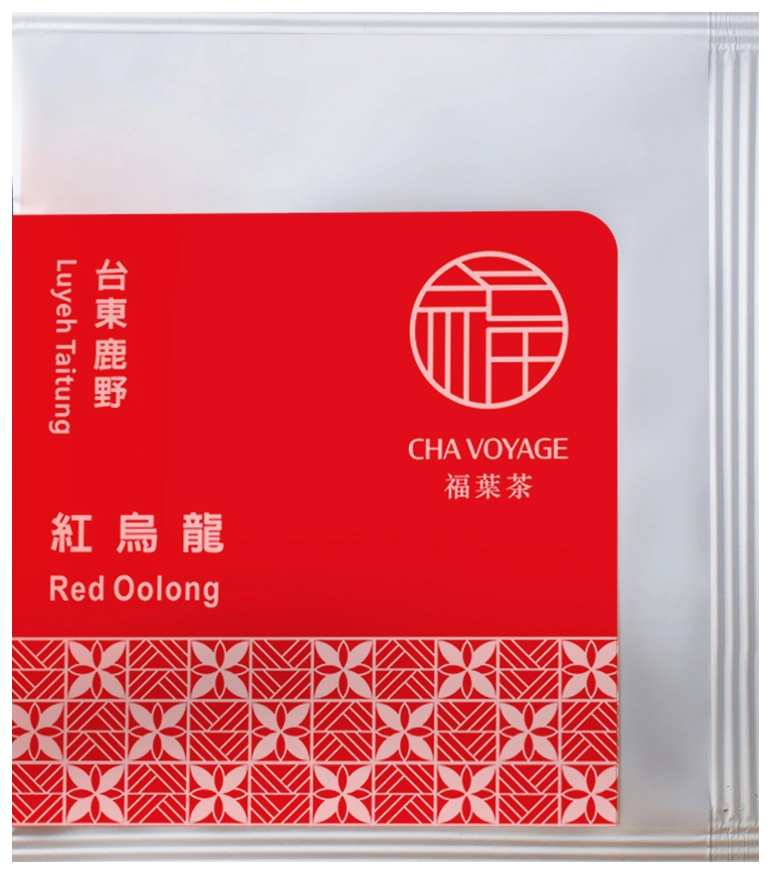 Red Oolong packaging on a transparent background